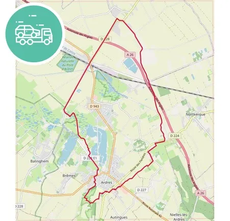 intervention épaviste à Ardres