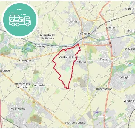 intervention épaviste à Auchy-les-Mines