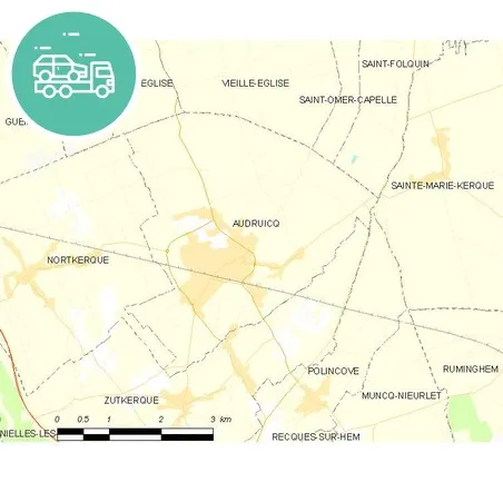 intervention épaviste à Audruicq