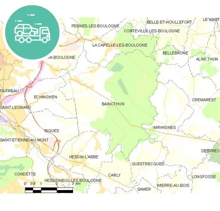 intervention épaviste à Baincthun