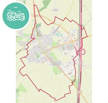 intervention épaviste à Bapaume