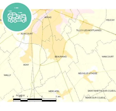 intervention épaviste à Beaurains