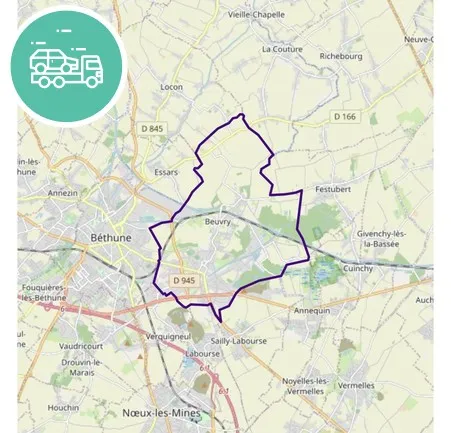 intervention épaviste à Beuvry