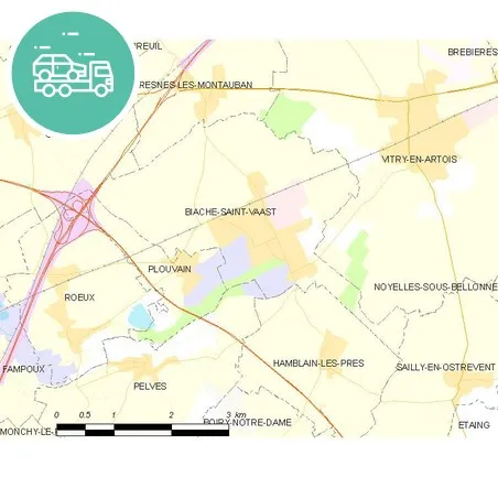 intervention épaviste à Biache-Saint-Vaast