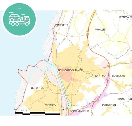 intervention épaviste à Boulogne-sur-Mer