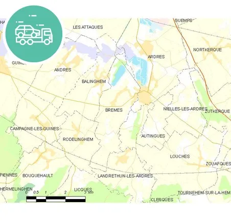 intervention épaviste à Brêmes