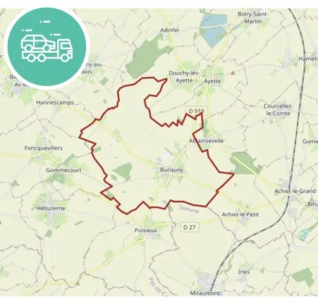 intervention épaviste à Bucquoy