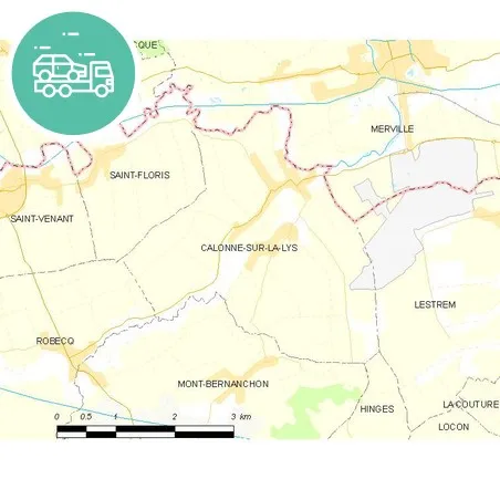 intervention épaviste à Calonne-sur-la-Lys