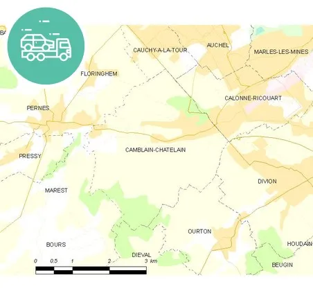 intervention épaviste à Camblain-Châtelain