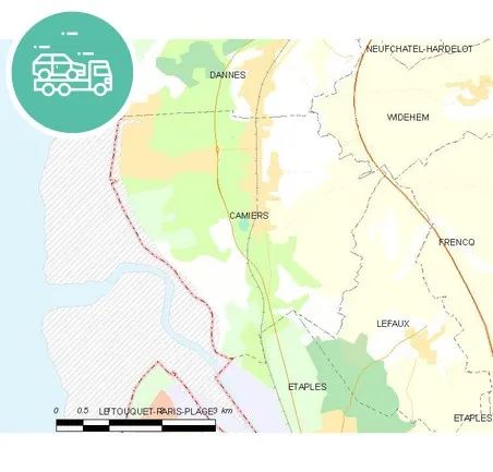 intervention épaviste à Camiers