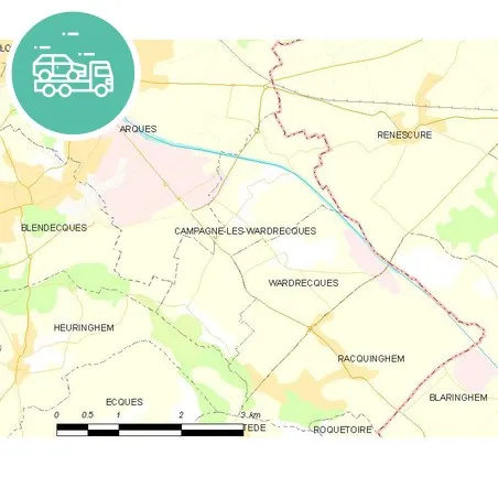 intervention épaviste à Campagne-lès-Wardrecques