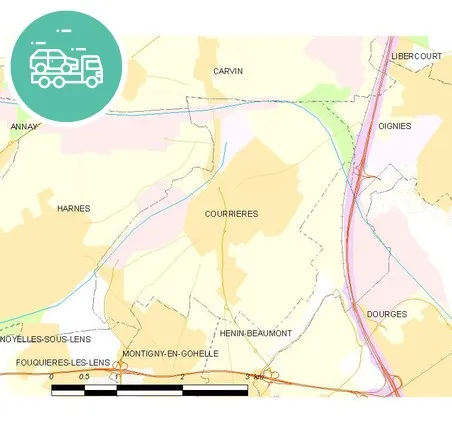 intervention épaviste à Courrières