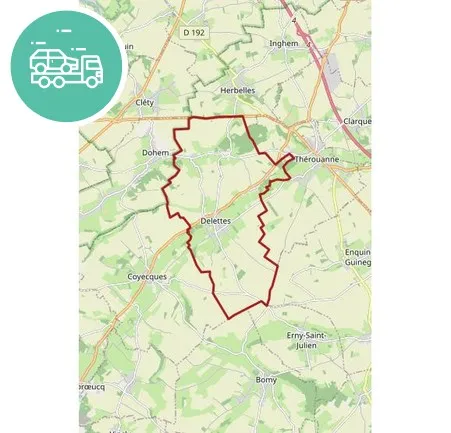 intervention épaviste à Delettes