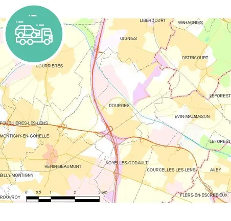 intervention épaviste à Dourges