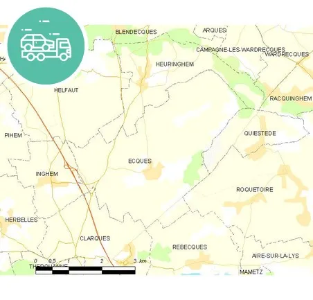 intervention épaviste à Ecques