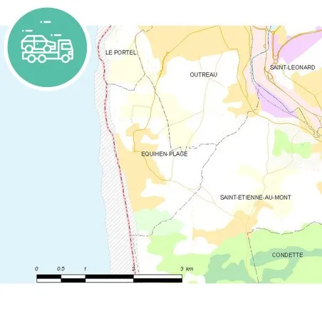 intervention épaviste à Équihen-Plage