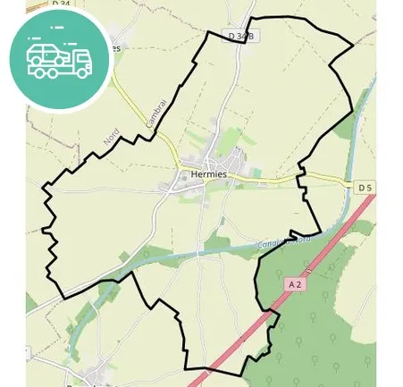 intervention épaviste à Hermies