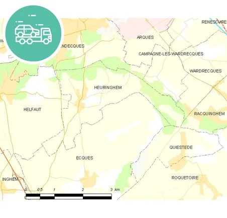 intervention épaviste à Heuringhem