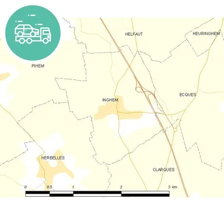 intervention épaviste à Bellinghem