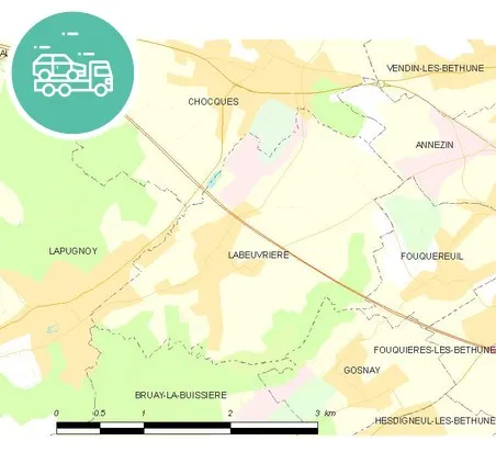 intervention épaviste à Labeuvrière