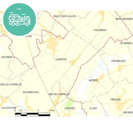 intervention épaviste à Laventie