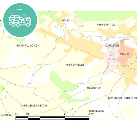 intervention épaviste à Marconnelle