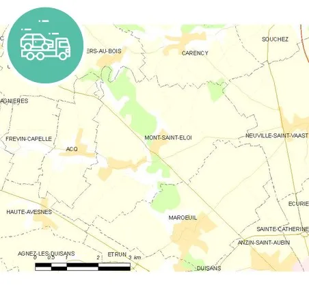 intervention épaviste à Mont-Saint-Éloi