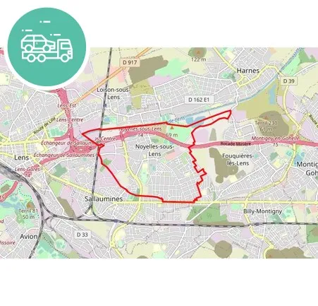 intervention épaviste à Noyelles-sous-Lens