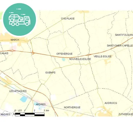 intervention épaviste à Offekerque