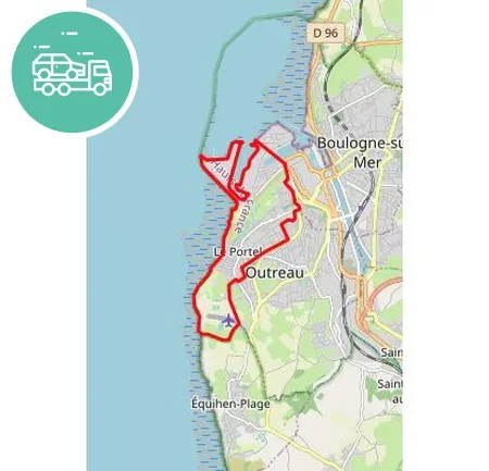 intervention épaviste à Portel