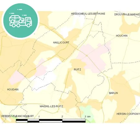 intervention épaviste à Ruitz