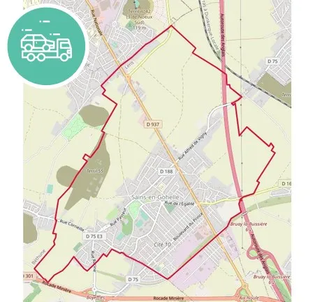 intervention épaviste à Sains-en-Gohelle