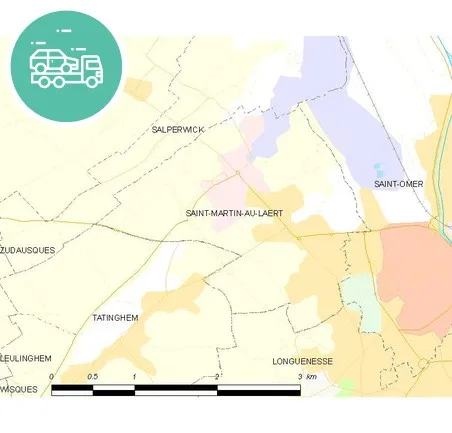 intervention épaviste à Saint-Martin-lez-Tatinghem