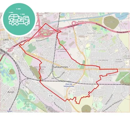 intervention épaviste à Sallaumines