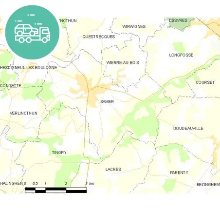 intervention épaviste à Samer