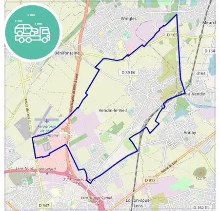 intervention épaviste à Vendin-le-Vieil