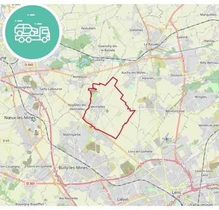 intervention épaviste à Vermelles
