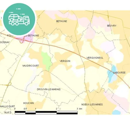 intervention épaviste à Verquin