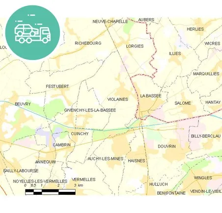 intervention épaviste à Violaines