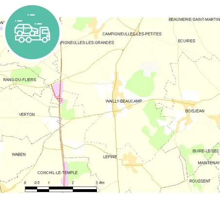 intervention épaviste à Wailly-Beaucamp