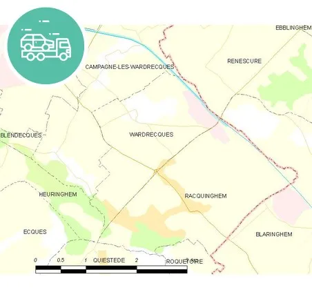 intervention épaviste à Wardrecques