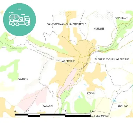 intervention épaviste à Arbresle