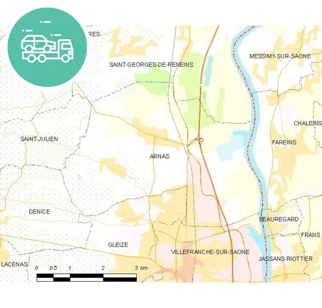 intervention épaviste à Arnas