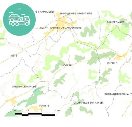 intervention épaviste à Aveize