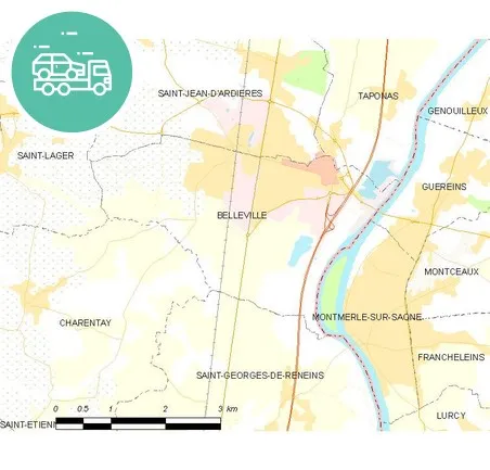 intervention épaviste à Belleville
