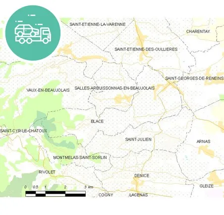 intervention épaviste à Blacé