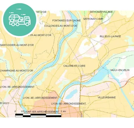 intervention épaviste à Caluire-et-Cuire