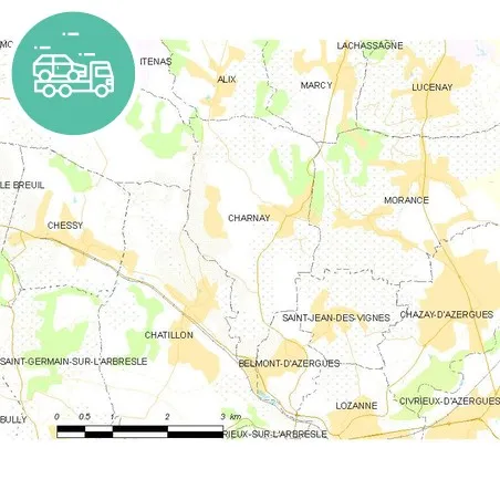 intervention épaviste à Charnay