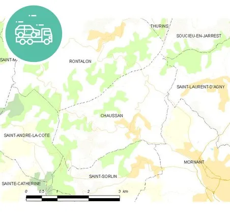 intervention épaviste à Chaussan