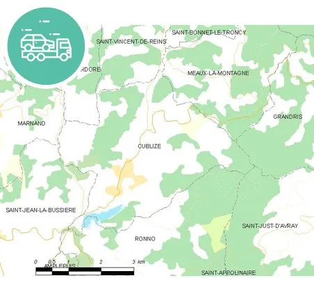 intervention épaviste à Cublize